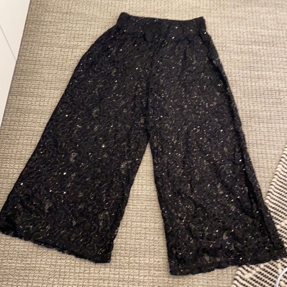 - Pia Rossini lace sequins pants